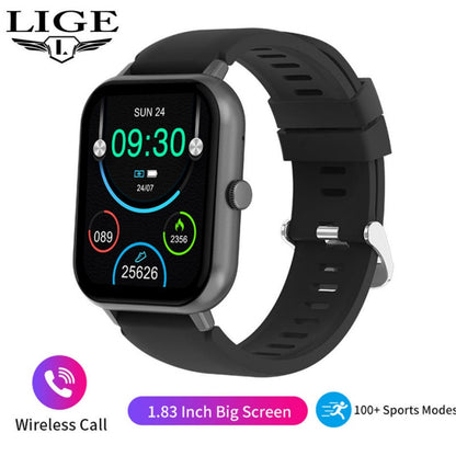 Smart Watch Women Full Touch Screen Fitness Tracker Sports Smartwatch For Android iOS