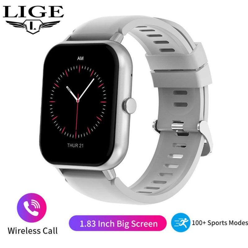 Smart Watch Women Full Touch Screen Fitness Tracker Sports Smartwatch For Android iOS