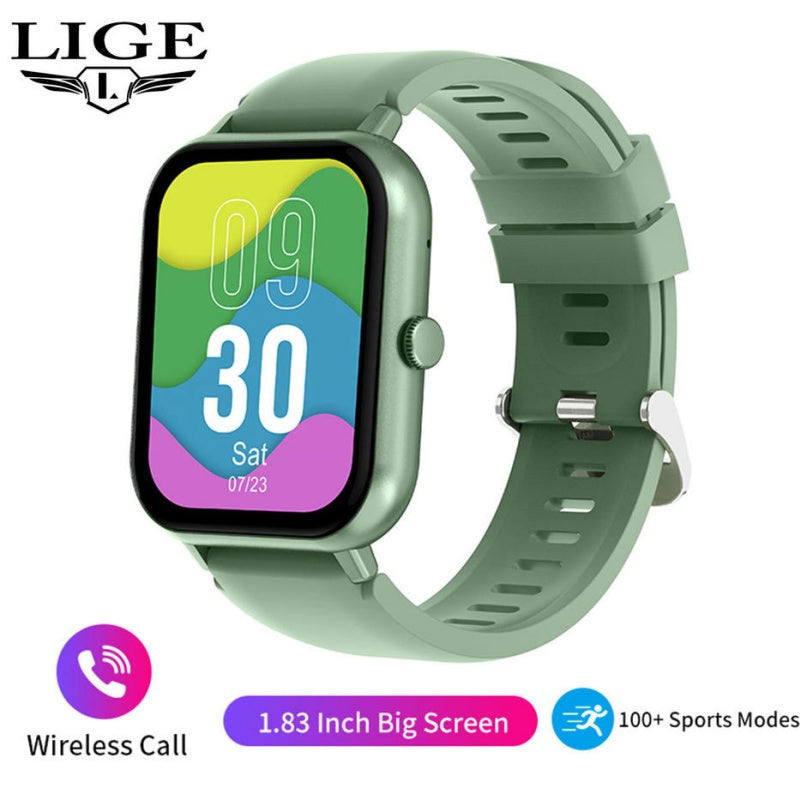 Smart Watch Women Full Touch Screen Fitness Tracker Sports Smartwatch For Android iOS
