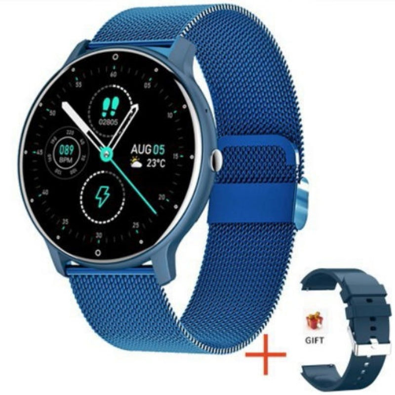 Round Screen Smart Watch IP67 Waterproof Fitness Sports Smartwatch For Android iOS