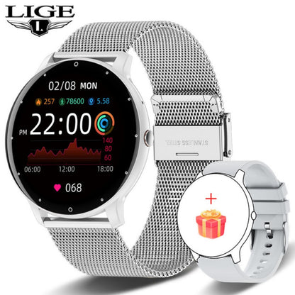 Round Screen Smart Watch IP67 Waterproof Fitness Sports Smartwatch For Android iOS
