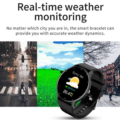 Round Screen Smart Watch IP67 Waterproof Fitness Sports Smartwatch For Android iOS