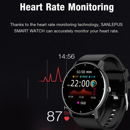 Round Screen Smart Watch IP67 Waterproof Fitness Sports Smartwatch For Android iOS