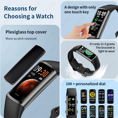Colorful Replaceable Strap Fitness Tracker Smart Band