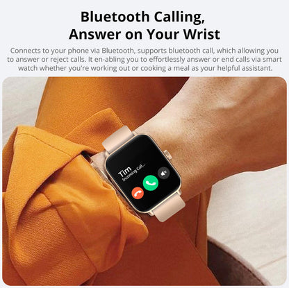 P81 Smart Watch Bluetooth Call Heart Rate Fitness Sports Watch