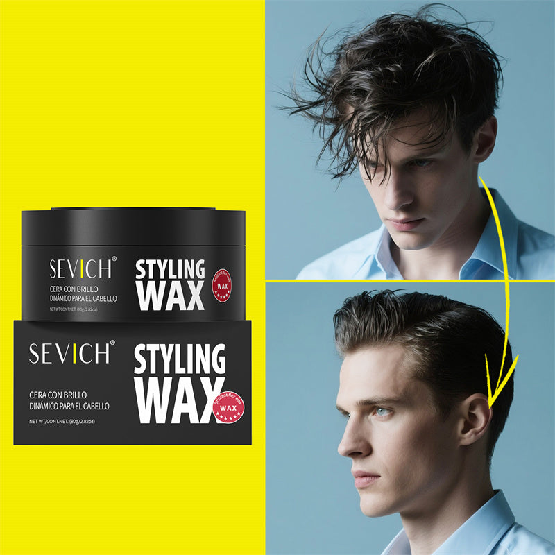 Olive Oil Hair Care and Styling Clay Wax Set
