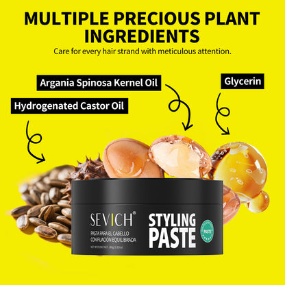Olive Oil Hair Care and Styling Clay Wax Set