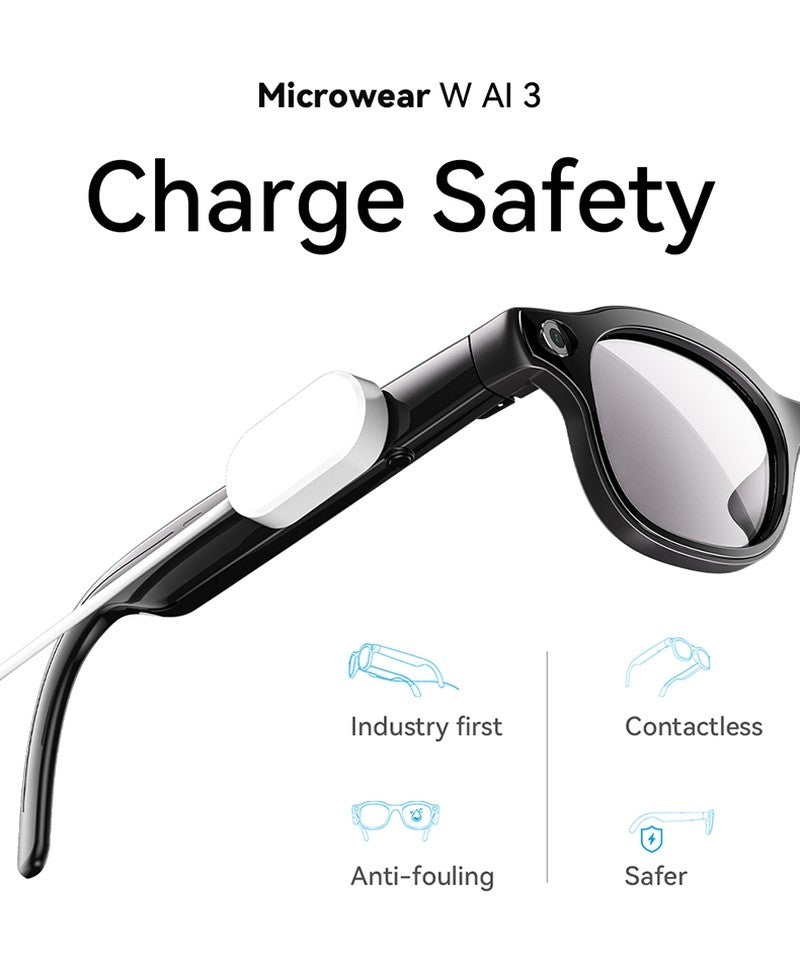 AI3 Smart Sunglasses with Built-in Camera & AI Assistant