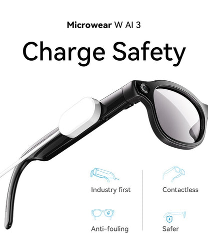 AI3 Smart Sunglasses with Built-in Camera & AI Assistant