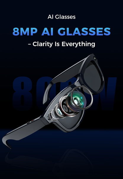 M01 AI Smart Glasses | Next-gen Wearable Tech with Multifunctional AI Features