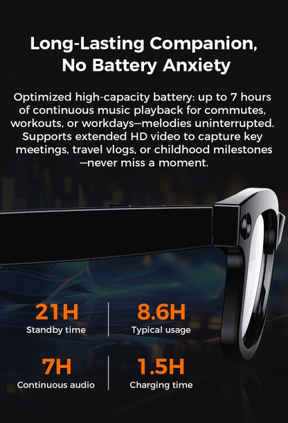 M01 AI Smart Glasses | Next-gen Wearable Tech with Multifunctional AI Features