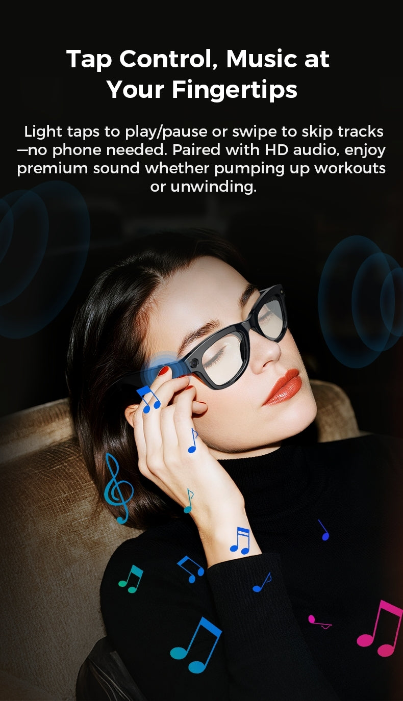 M01 AI Smart Glasses | Next-gen Wearable Tech with Multifunctional AI Features