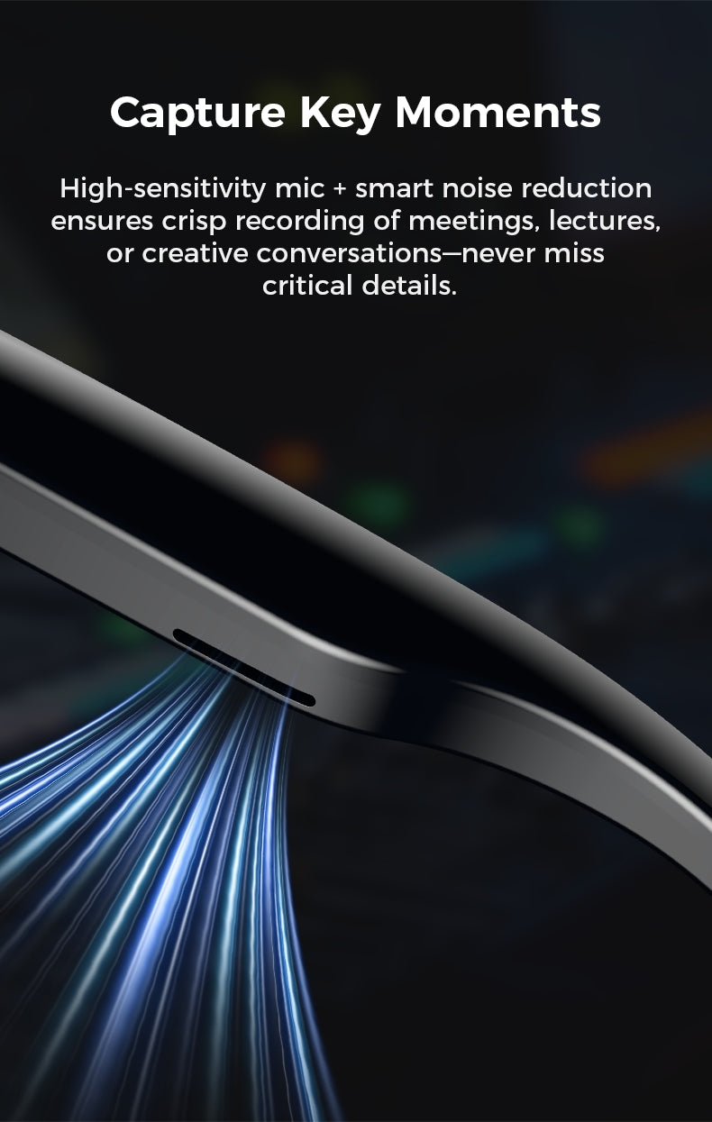 M01 AI Smart Glasses | Next-gen Wearable Tech with Multifunctional AI Features