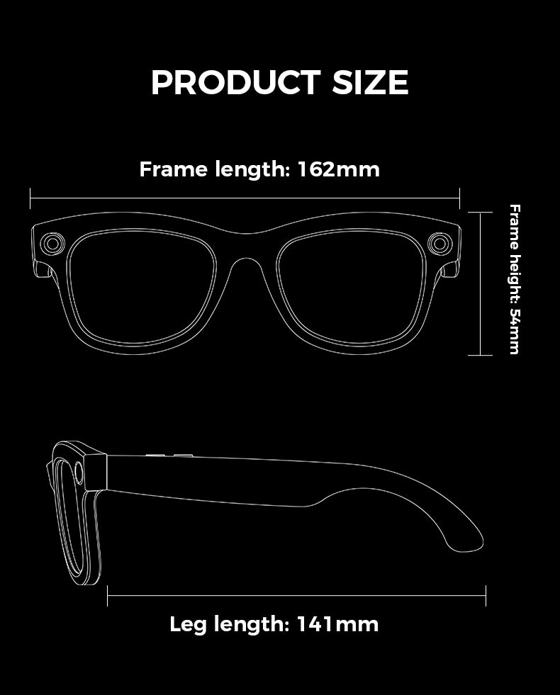M01 AI Smart Glasses | Next-gen Wearable Tech with Multifunctional AI Features