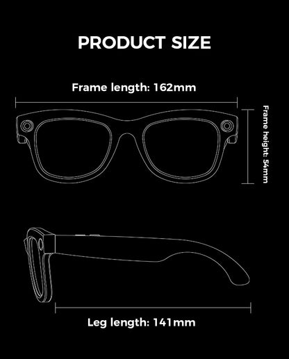 M01 AI Smart Glasses | Next-gen Wearable Tech with Multifunctional AI Features