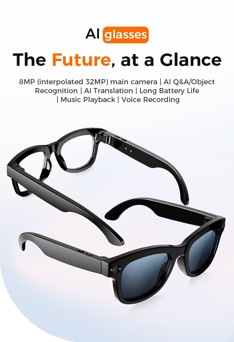M01 AI Smart Glasses | Next-gen Wearable Tech with Multifunctional AI Features