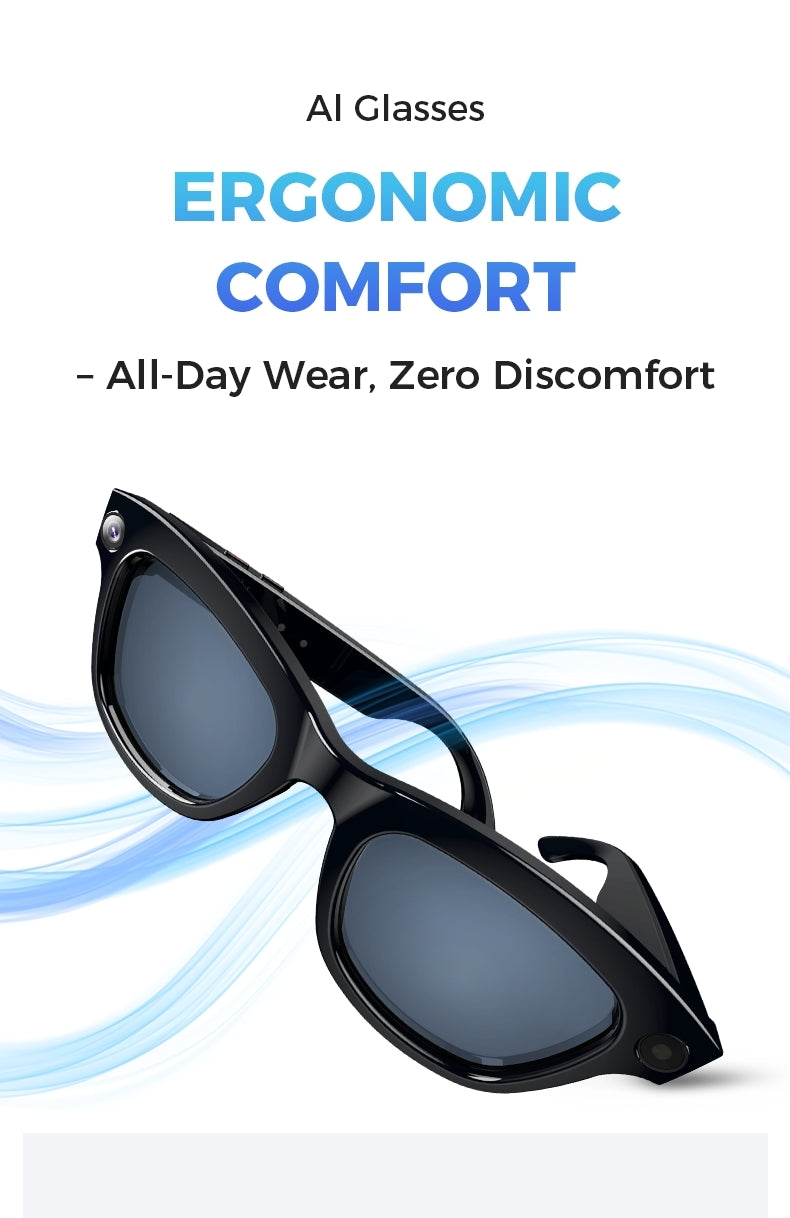 M01 AI Smart Glasses | Next-gen Wearable Tech with Multifunctional AI Features