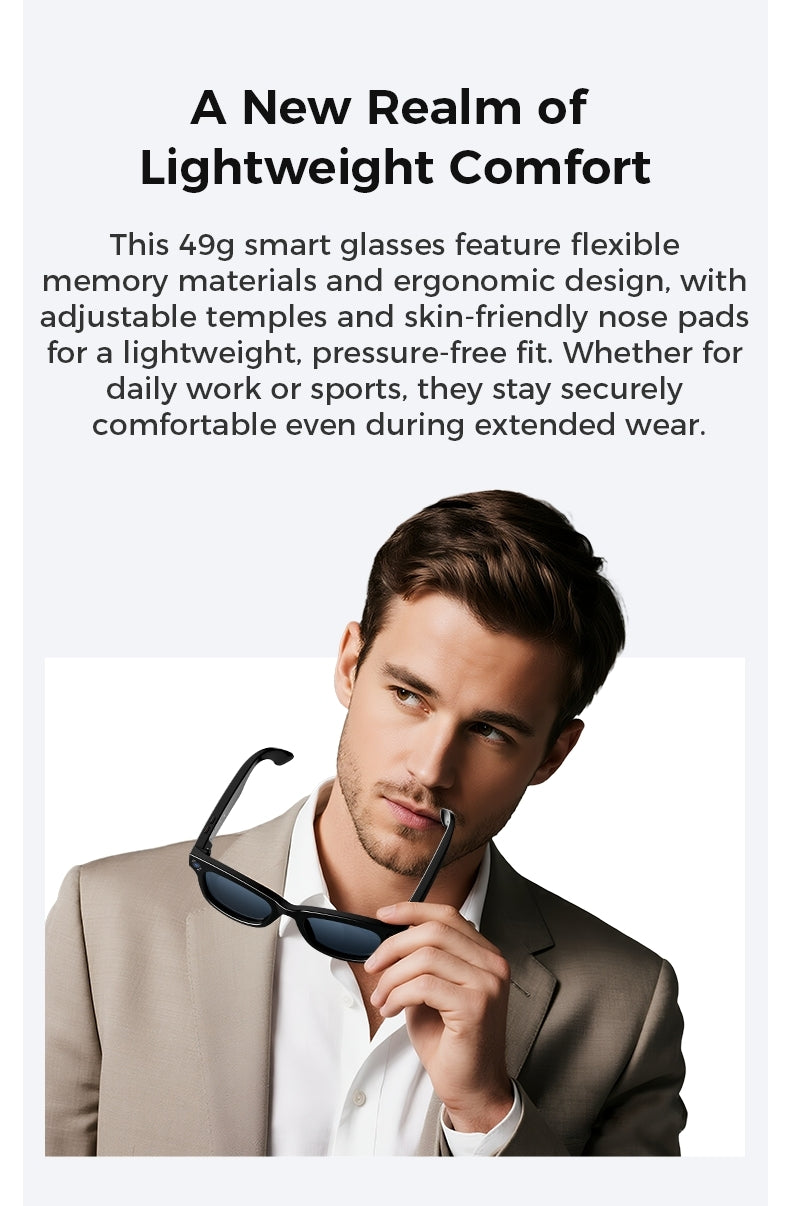 M01 AI Smart Glasses | Next-gen Wearable Tech with Multifunctional AI Features