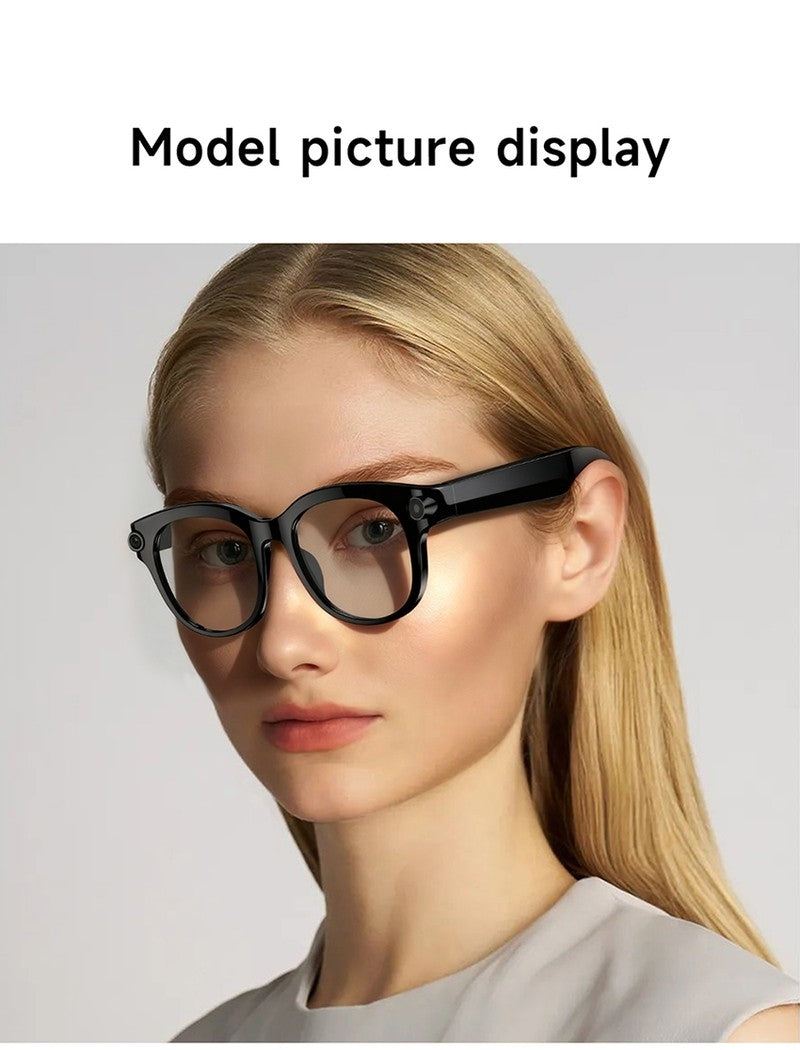 M89S Smart Glasses with 3 Interchangeable Lens Styles
