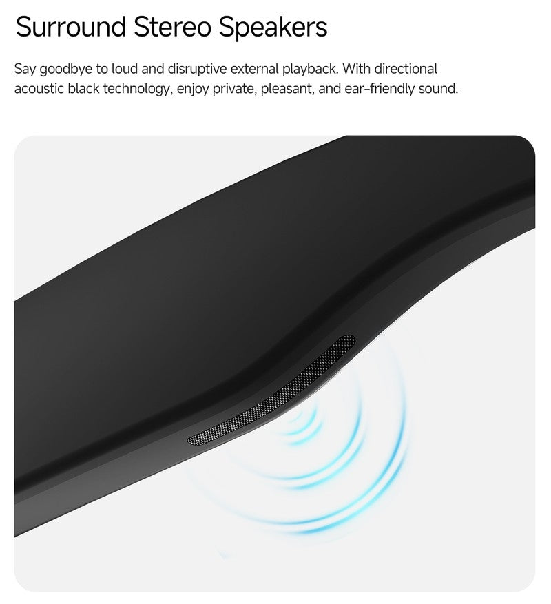 MT5 Upgraded Battery Pack for AI Smart Glasses, Matching Portable Charging Case Eliminates Low-Power Anxiety for Outdoor Trips
