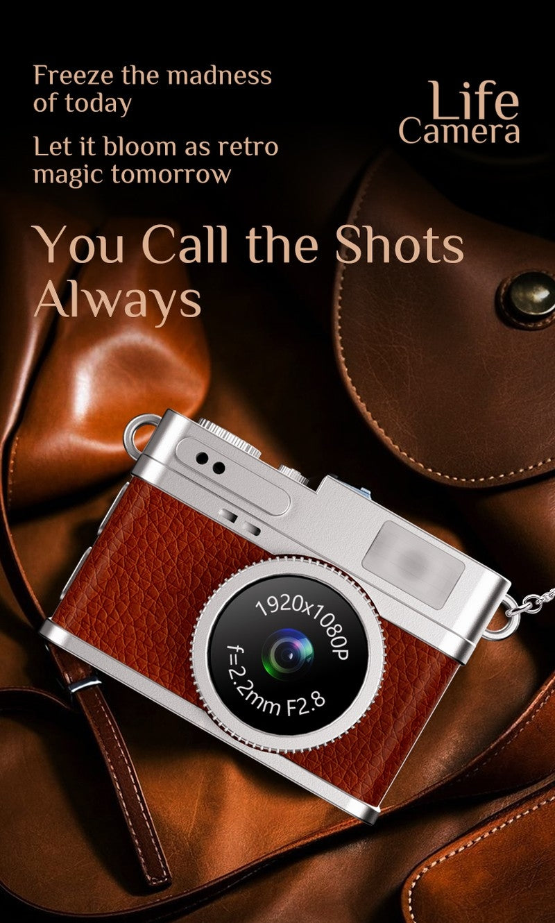 S150 Retro Pendant Mini Camera, Decor, Shoot & Record Moments