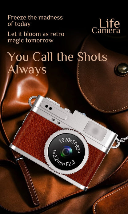 S150 Retro Pendant Mini Camera, Decor, Shoot & Record Moments