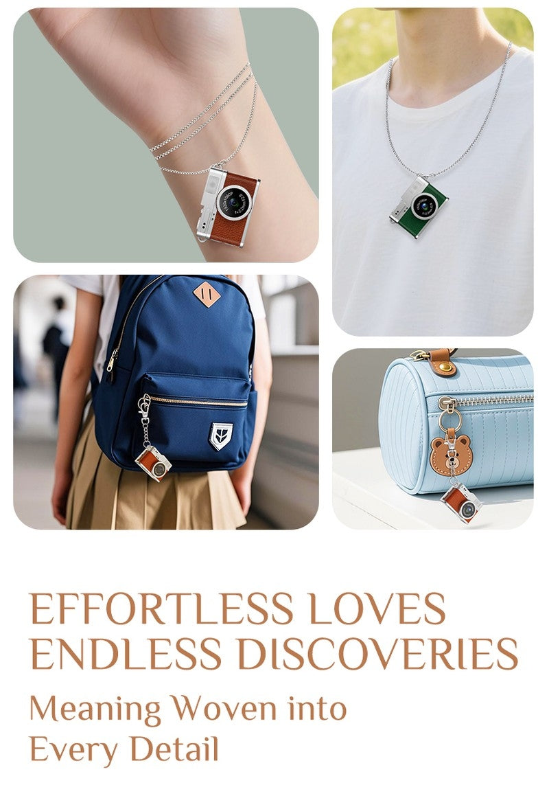 S150 Retro Pendant Mini Camera, Decor, Shoot & Record Moments