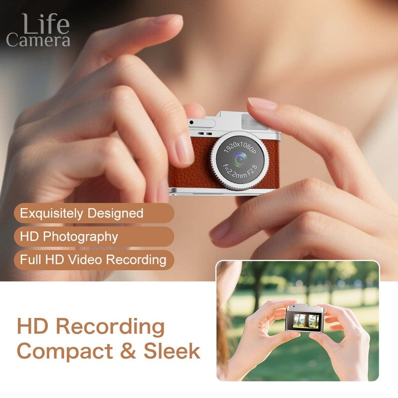 S150 Retro Pendant Mini Camera, Decor, Shoot & Record Moments