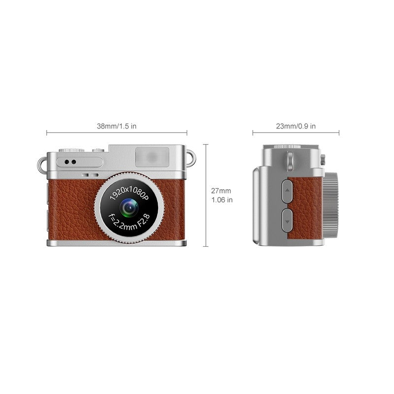 S150 Retro Pendant Mini Camera, Decor, Shoot & Record Moments
