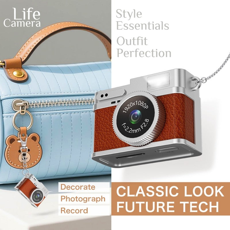 S150 Retro Pendant Mini Camera, Decor, Shoot & Record Moments