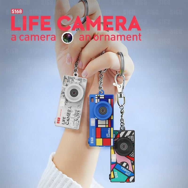 S168 Diverse Printed Style Mini Life Camera with Unique Streetwear Patterns