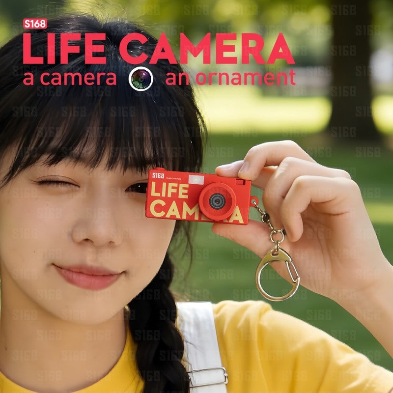 S168 Diverse Printed Style Mini Life Camera with Unique Streetwear Patterns