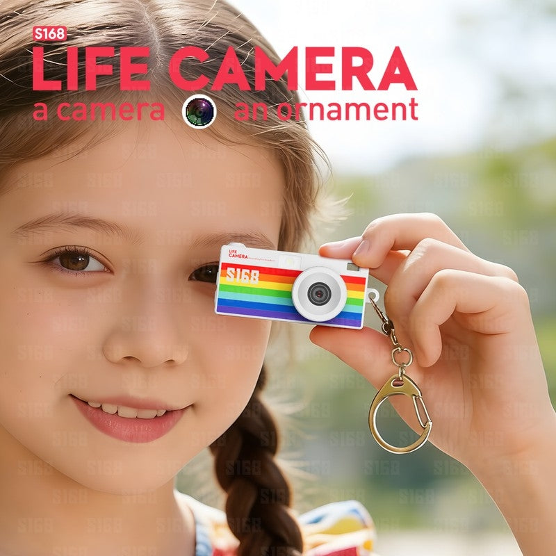 S168 Diverse Printed Style Mini Life Camera with Unique Streetwear Patterns