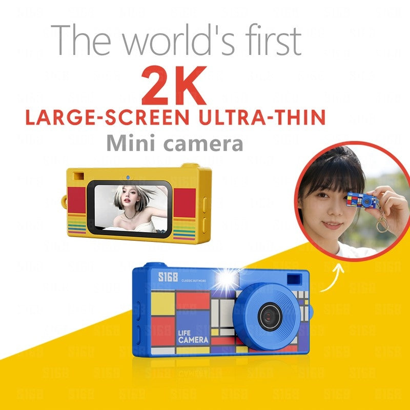 S168 Diverse Printed Style Mini Life Camera with Unique Streetwear Patterns