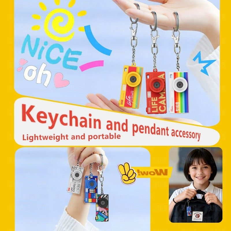S168 Diverse Printed Style Mini Life Camera with Unique Streetwear Patterns