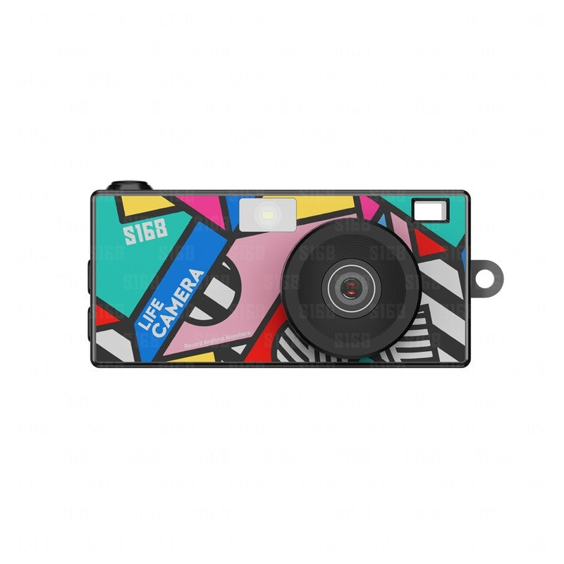 S168 Diverse Printed Style Mini Life Camera with Unique Streetwear Patterns