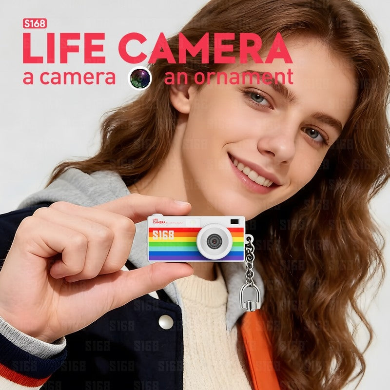 S168 Diverse Printed Style Mini Life Camera with Unique Streetwear Patterns