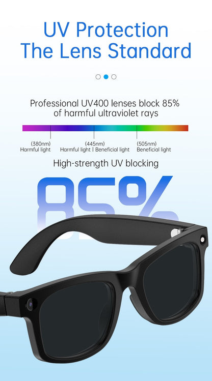 S2 Shooting Sunglasses Bluetooth Audio AI Glasses