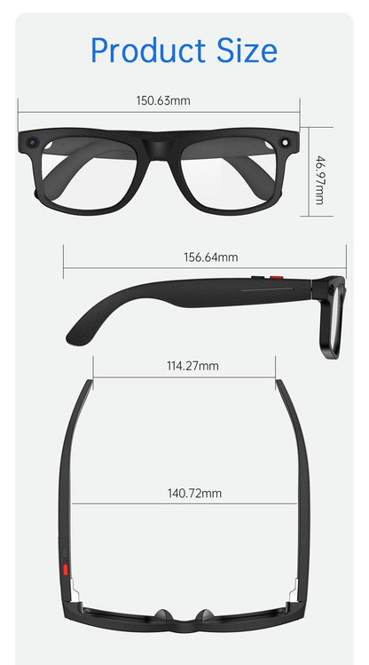 S2 Shooting Sunglasses Bluetooth Audio AI Glasses