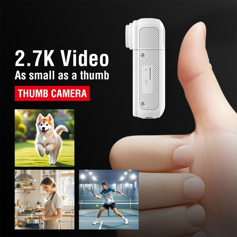 S70 Portable Mini Action Camera with Preview Screen, 2.7K Recording