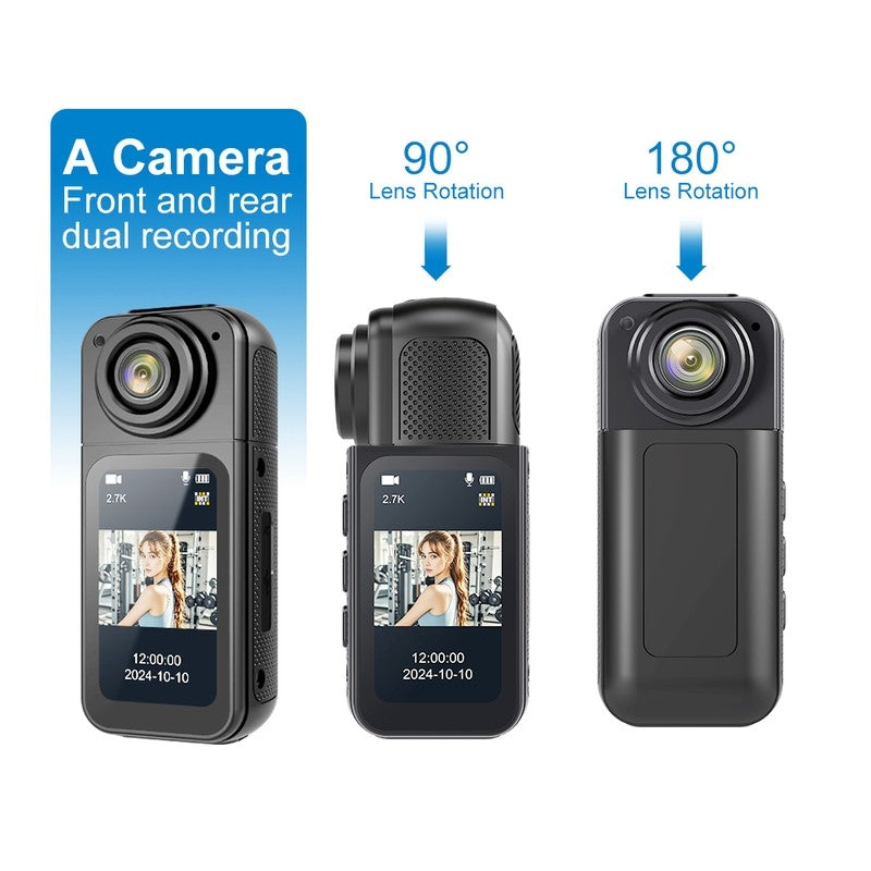 S70 Portable Mini Action Camera with Preview Screen, 2.7K Recording