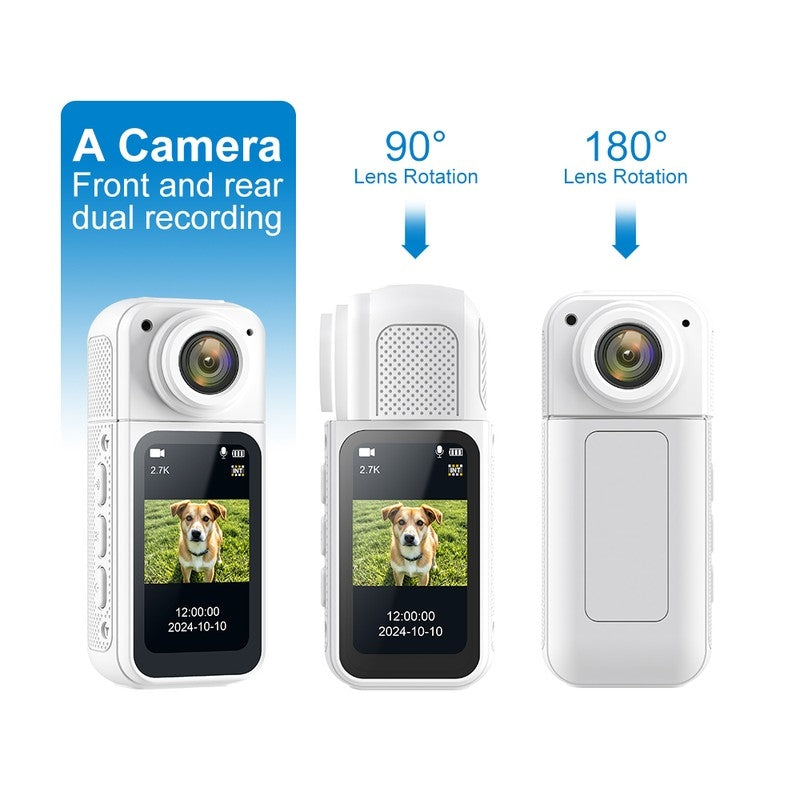 S70 Portable Mini Action Camera with Preview Screen, 2.7K Recording