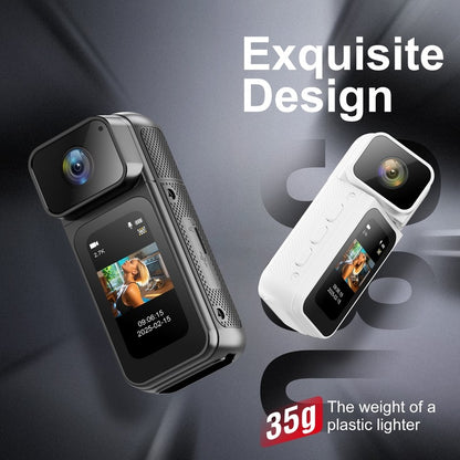 S80 Ultra-Slim Pocket Action Camera with Dual-Side Design