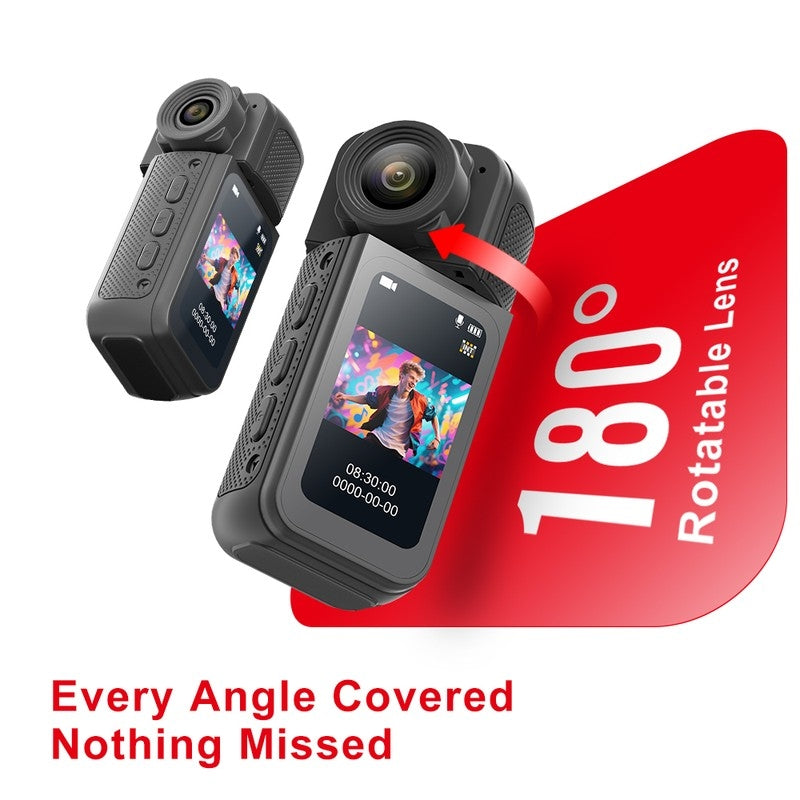 S83 Rotatable Lens Pocket Mini Action Camera