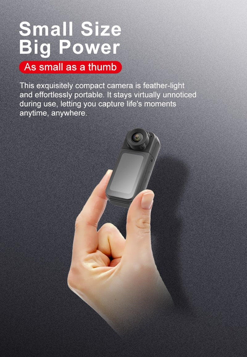 S83 Rotatable Lens Pocket Mini Action Camera