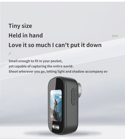 T8 4K HD Thumb-Sized Portable Action Camera Built-in Preview Screen