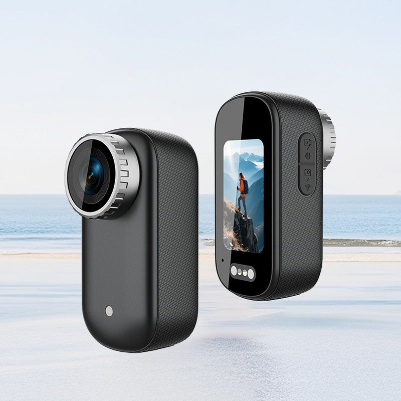 T8 4K HD Thumb-Sized Portable Action Camera, Wide Angle Lens, Built-in Preview Screen, Extra-Long Battery Life for Outdoor Hiking & Travel Vlogging
