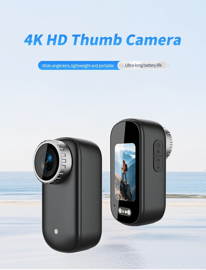 T8 4K HD Thumb-Sized Portable Action Camera Built-in Preview Screen
