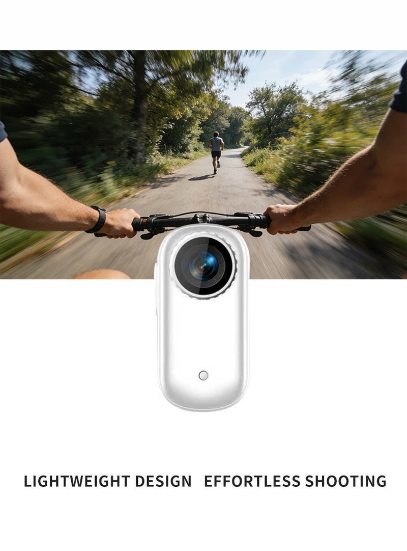 T8 4K HD Thumb-Sized Portable Action Camera, Wide Angle Lens, Built-in Preview Screen, Extra-Long Battery Life for Outdoor Hiking & Travel Vlogging