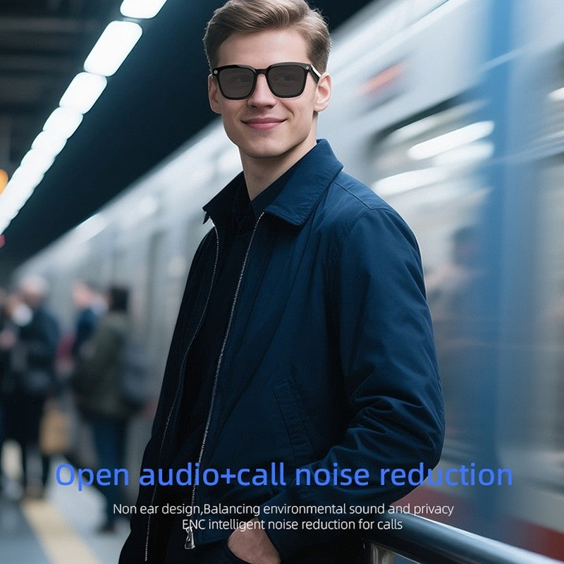 AI Smart Shooting Glasses | Multifunctional Audio Video Recording Sunglasses